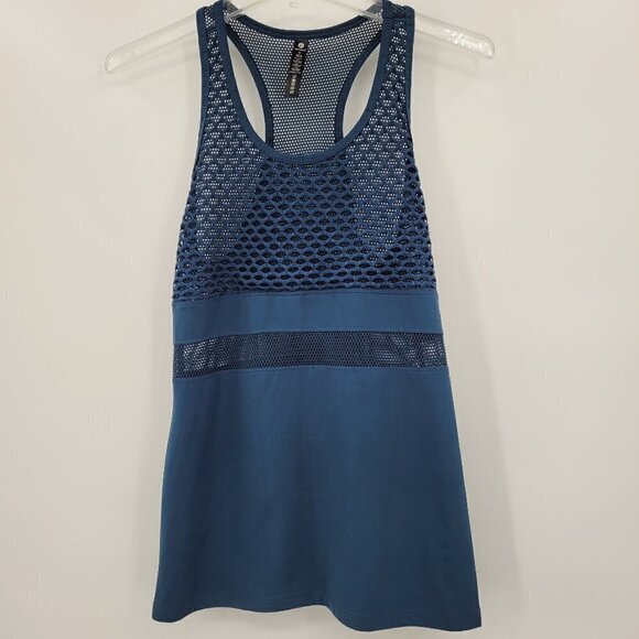 90 Degree by Reflex Women's Hole Mesh Racerback Tank Top - Picture 6 of 6